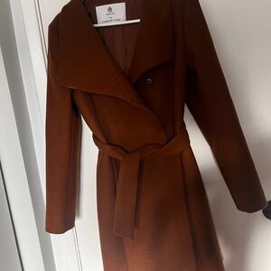 Babaton Rich Brown Connor Coat
